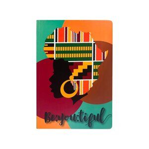 Be You Ti Ful: African-Inspired A5 Lined Notebook